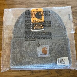 Carhartt Grey Beanie Hat